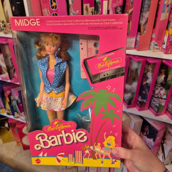 1987 #4442 Club California Barbie Midge - Picture 6 of 6